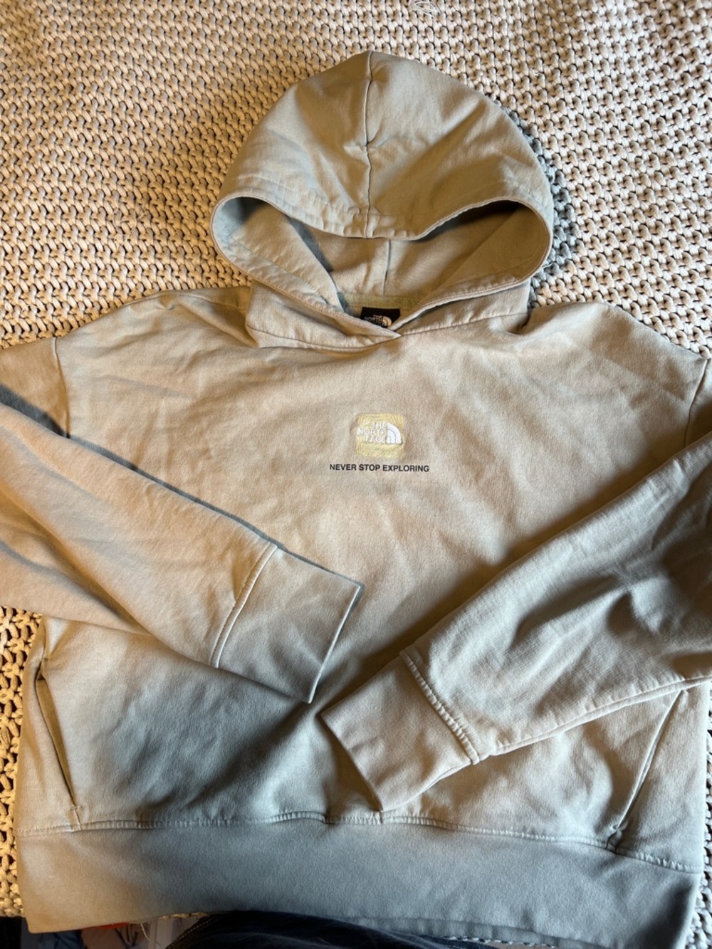 The North Face Light Cream/Tan Hoodie